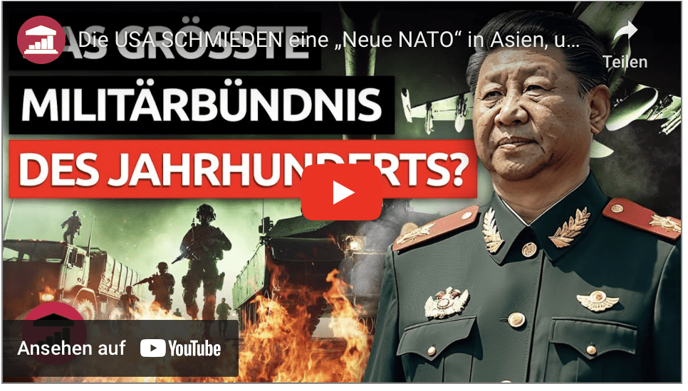 Die USA SCHMIEDEN eine „Neue NATO“ in Asien, um CHINA Einhalt zu gebieten ‪@VisualPolitikDE‬