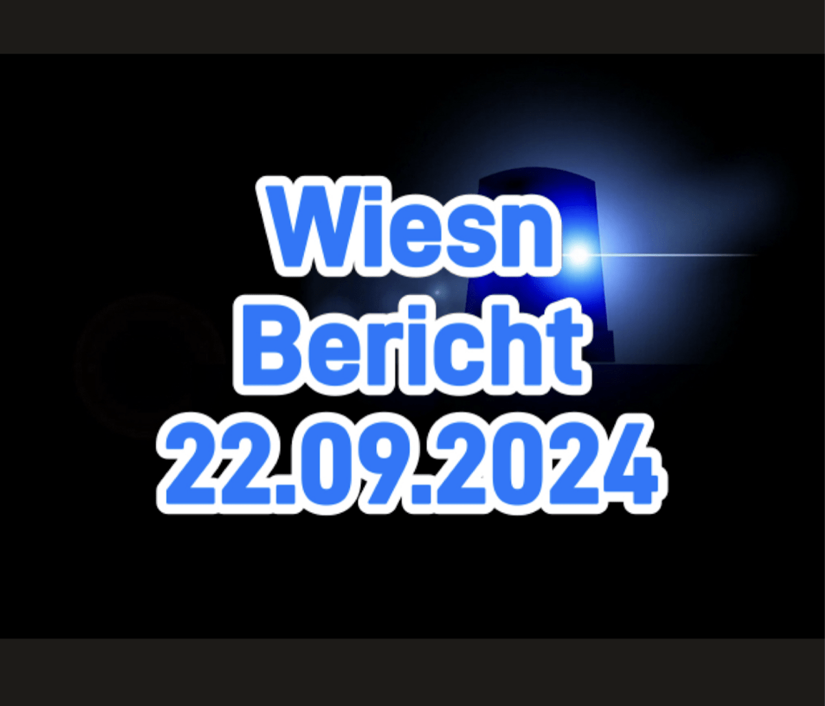 München: Wiesn Bericht vom 22.09.2024!