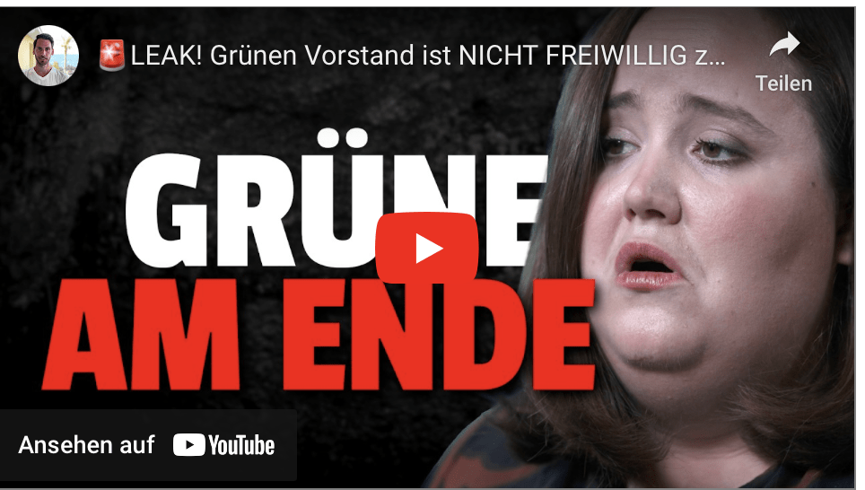 LEAK! Grünen Vorstand ist NICHT FREIWILLIG zurückgetreten