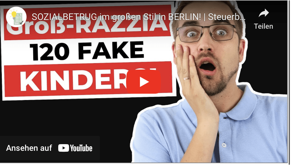 SOZIALBETRUG im großen Stil in BERLIN! | Steuerberater Roland Elias