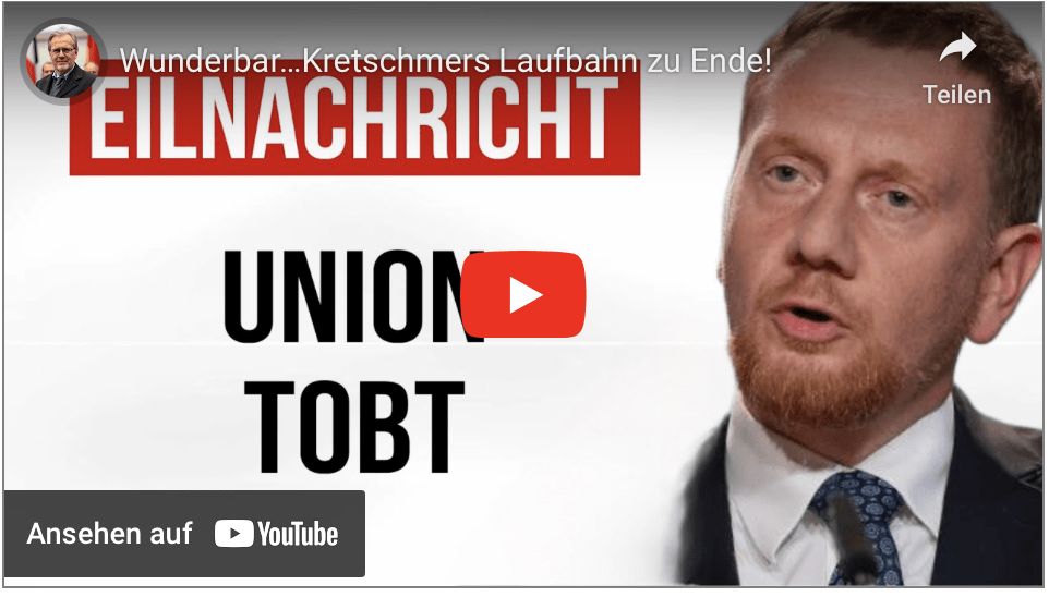Wunderbar…Kretschmers Laufbahn zu Ende!