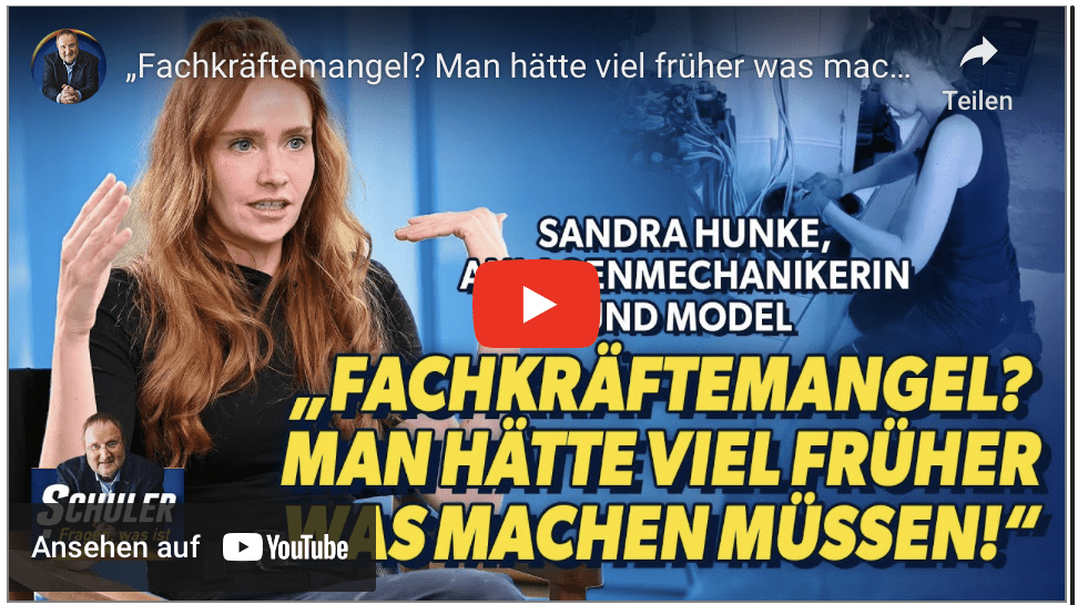 „Fachkräftemangel? Man hätte viel früher was machen müssen!“, Anlagenmechanikerin Sandra Hunke