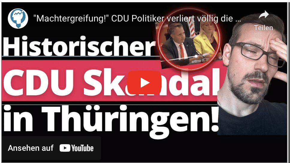 „Machtergreifung!“ CDU Politiker verliert völlig die Kontrolle!