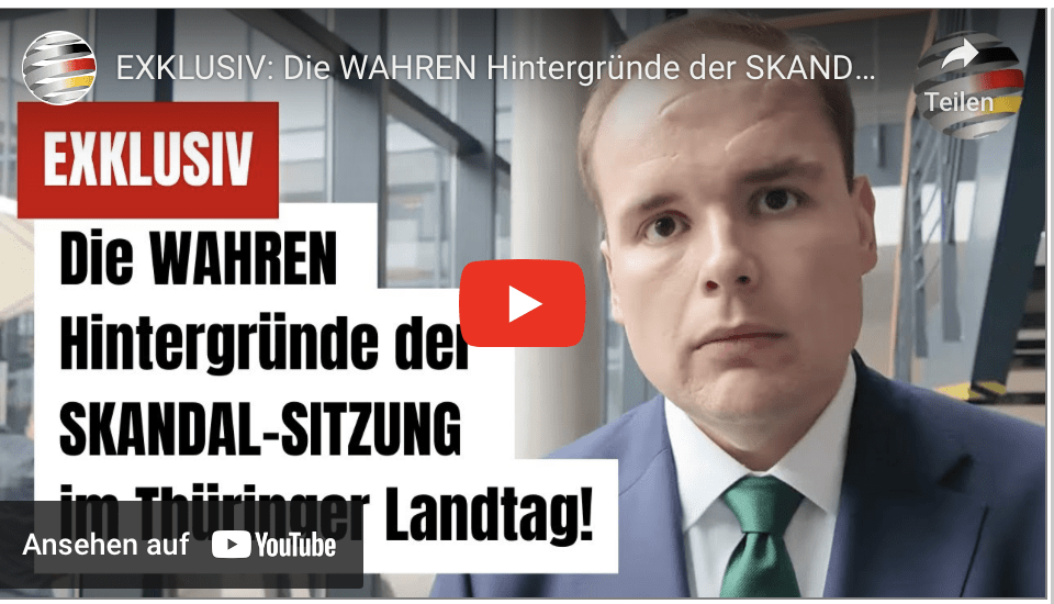 EXKLUSIV: Die WAHREN Hintergründe der SKANDAL-SITZUNG im Thüringer Landtag!
