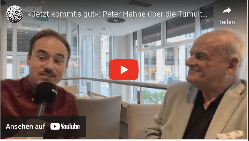 «Jetzt kommt’s gut»: Peter Hahne über die Tumulte in Thüringen und seinen Optimismus für Deutschland