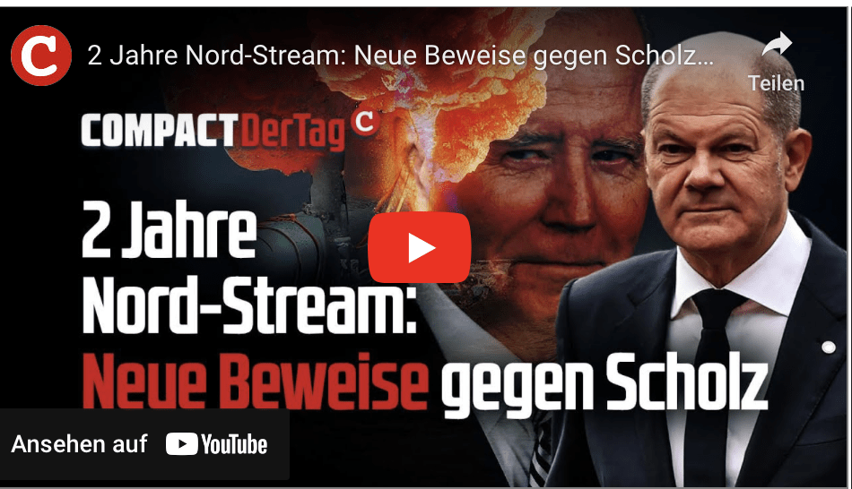 2 Jahre Nord-Stream: Neue Beweise gegen Scholz!