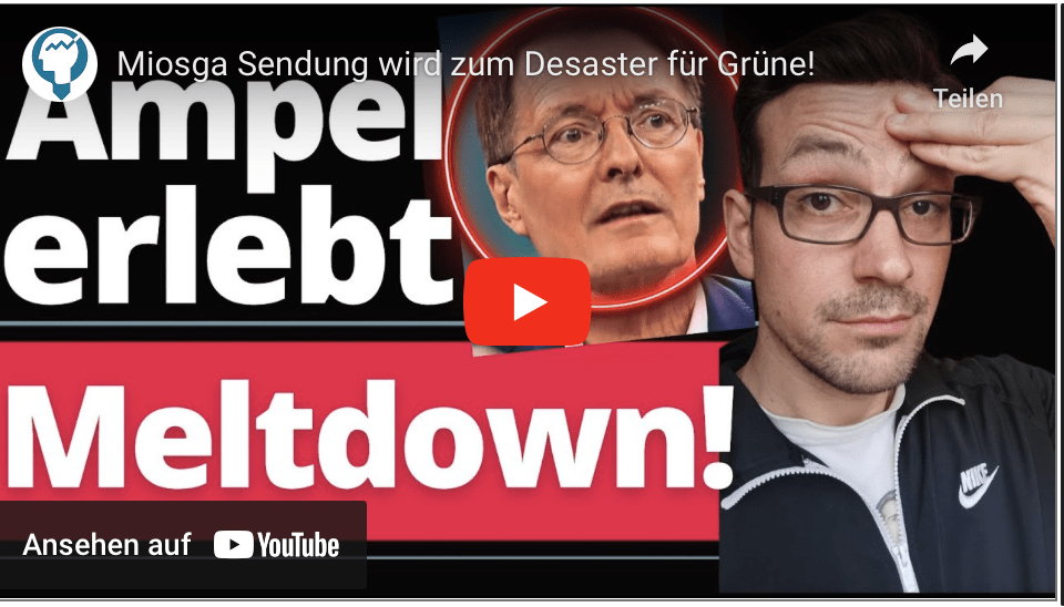 Miosga Sendung wird zum Desaster für Grüne!