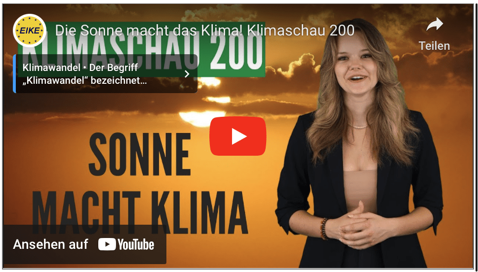 Die Sonne macht das Klima! Klimaschau 200