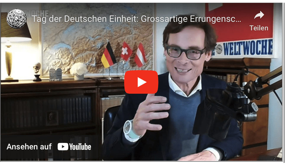 Tag der Deutschen Einheit: Grossartige Errungenschaften – Weltwoche Daily DE