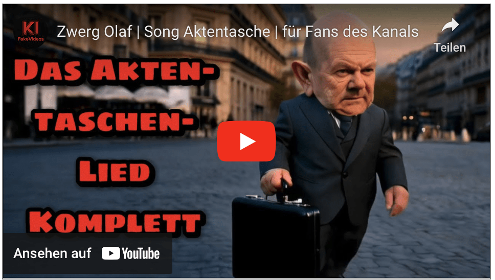 Zwerg Olaf | Song Aktentasche | für Fans des Kanals!
