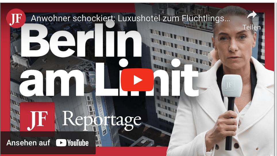 Anwohner schockiert: Luxushotel zum Flüchtlingsheim | JF-Reportage