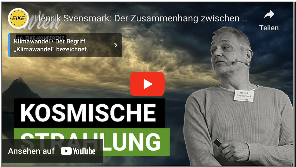 Henrik Svensmark: Der Zusammenhang zwischen kosmischer Strahlung und Klima DEUTSCHE VERSION!