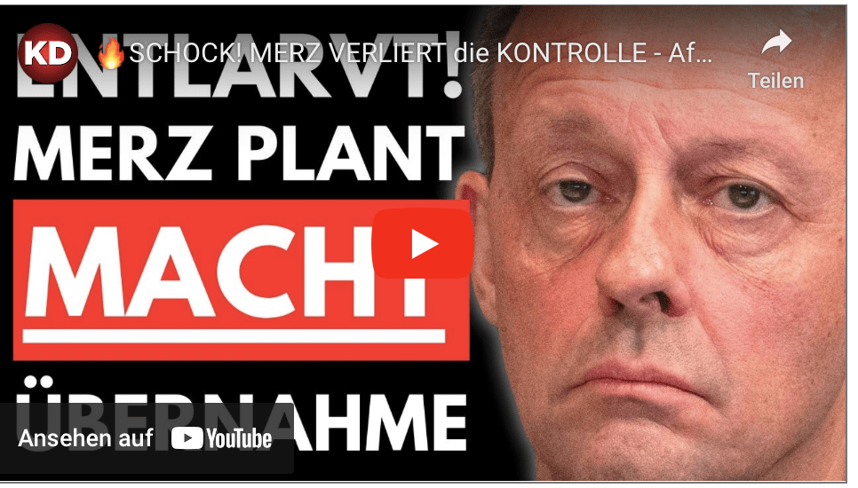 SCHOCK! MERZ VERLIERT die KONTROLLE – AfD STOPPT MACHTWAHN der CDU