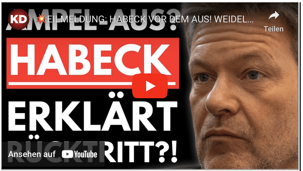 EILMELDUNG: HABECK VOR DEM AUS! WEIDEL ZERLEGT HABECK IM BUNDESTAG!