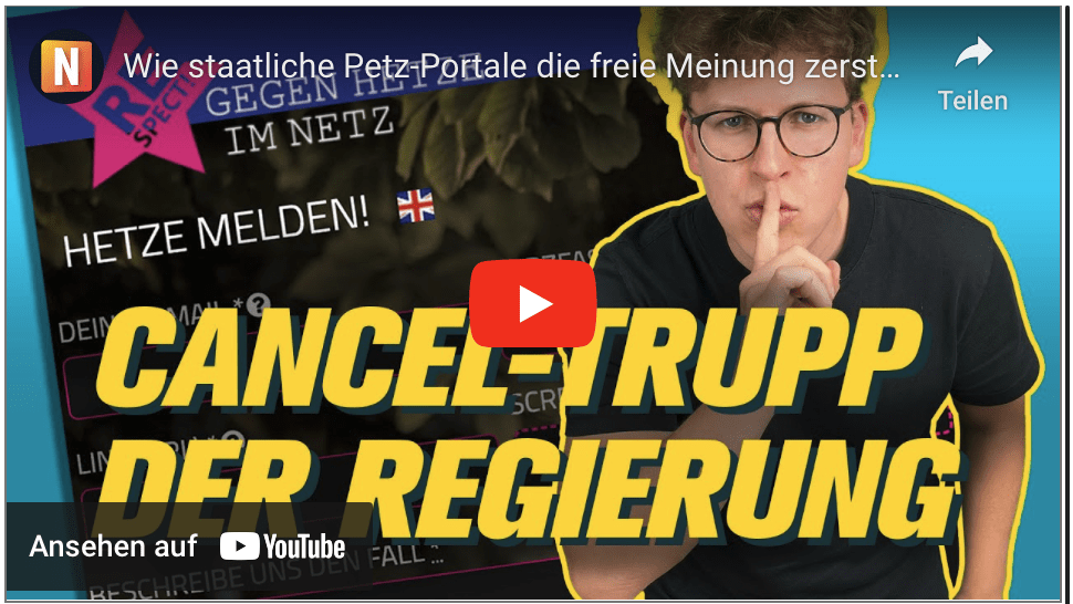 Wie staatliche Petz-Portale die freie Meinung zerstören | RealTalk mit Julius Böhm