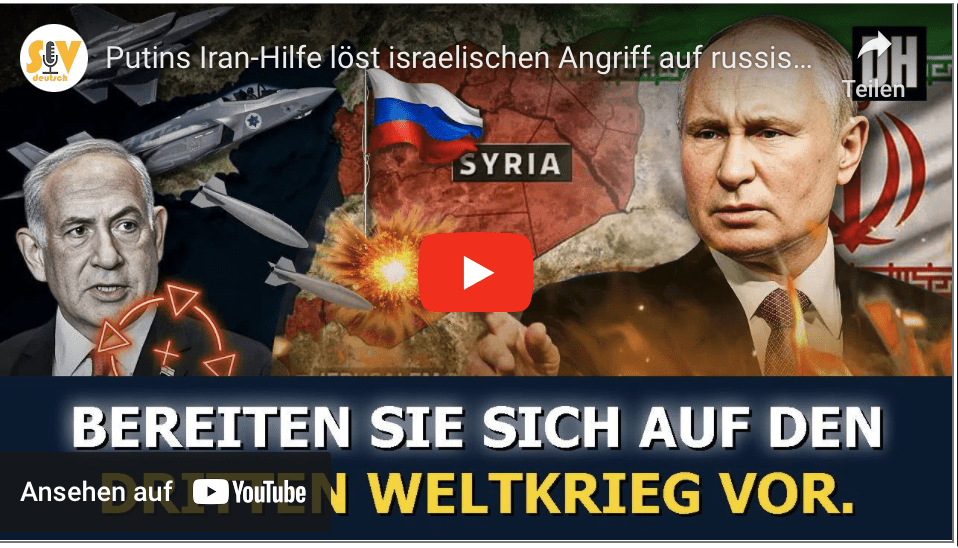 Putins Iran-Hilfe löst israelischen Angriff auf russische Basis aus | Ben Norton