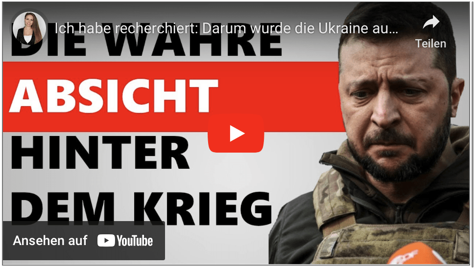 Ich habe recherchiert: Darum wurde die Ukraine ausgewählt! Darum gibt es Krieg!