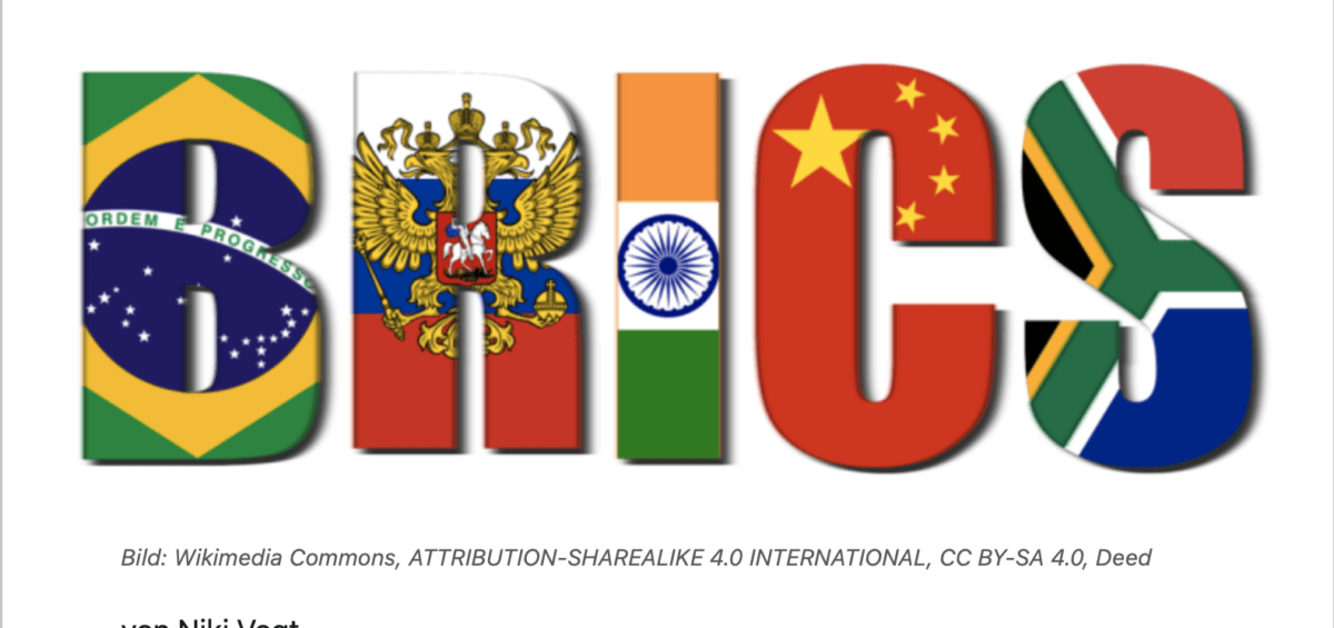 Die BRICS – bald die neuen Weltmacht: Völlig unterschätzt im „Westen“!