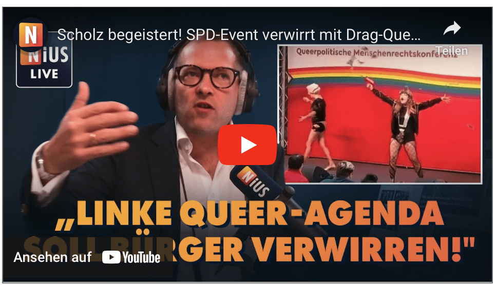 Scholz begeistert! SPD-Event verwirrt mit Drag-Queens und Alphorn | NIUS Live vom 30. September 2024