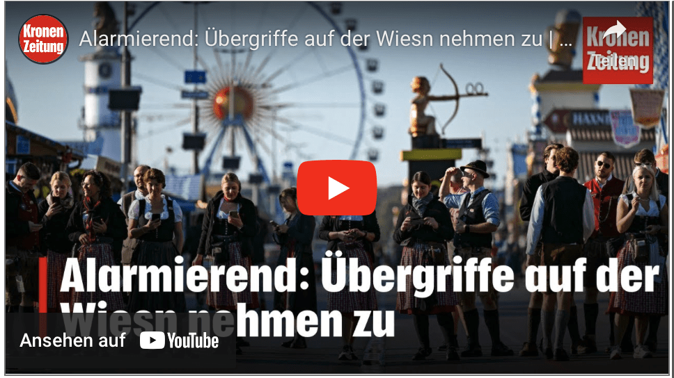 Alarmierend: Übergriffe auf der Wiesn nehmen zu | krone.tv NEWS