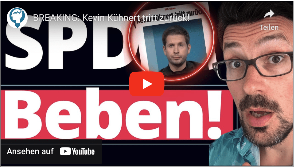 BREAKING: Kevin Kühnert tritt zurück!