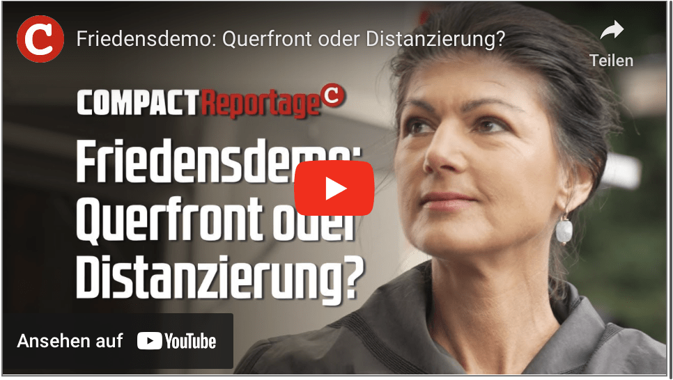 Friedensdemo: Querfront oder Distanzierung?