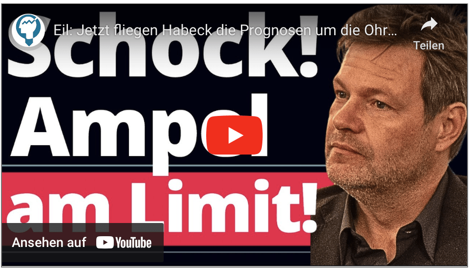 Eil: Jetzt fliegen Habeck die Prognosen um die Ohren!