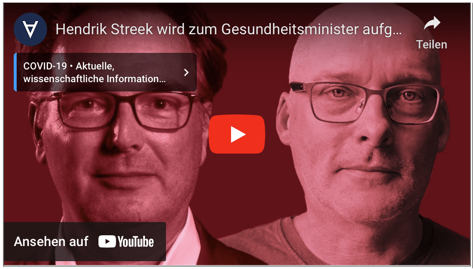Hendrik Streek wird zum Gesundheitsminister aufgebaut!