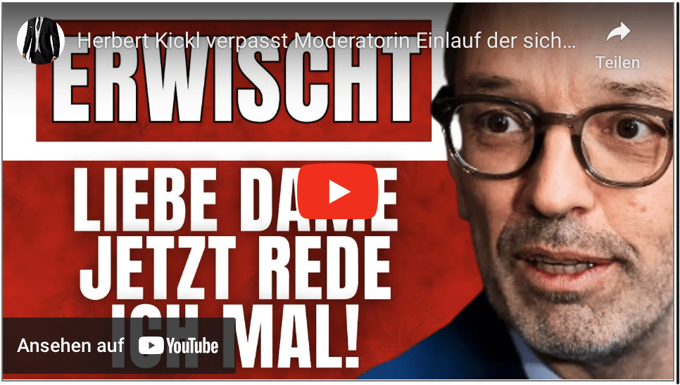 Herbert Kickl verpasst Moderatorin Einlauf der sich gewaschen hat!