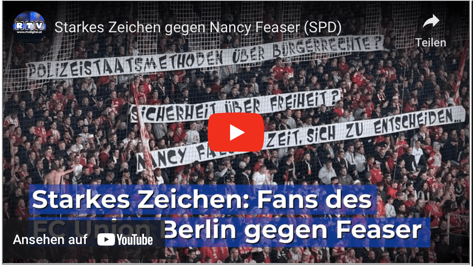 Starkes Zeichen gegen Nancy Feaser (SPD)