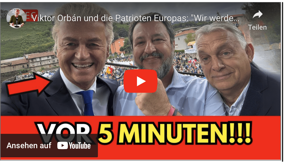 Viktor Orbán und die Patrioten Europas: „Wir werden unsere Länder nicht den Migranten überlassen“