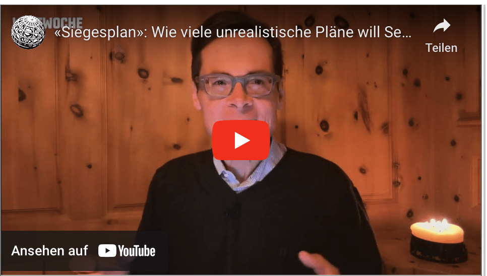 «Siegesplan»: Wie viele unrealistische Pläne will Selenskyj noch vorlegen? – Weltwoche Daily DE