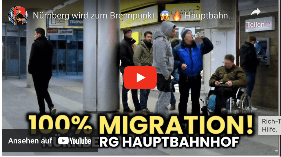 Nürnberg wird zum Brennpunkt!  Hauptbahnhof am Limit!