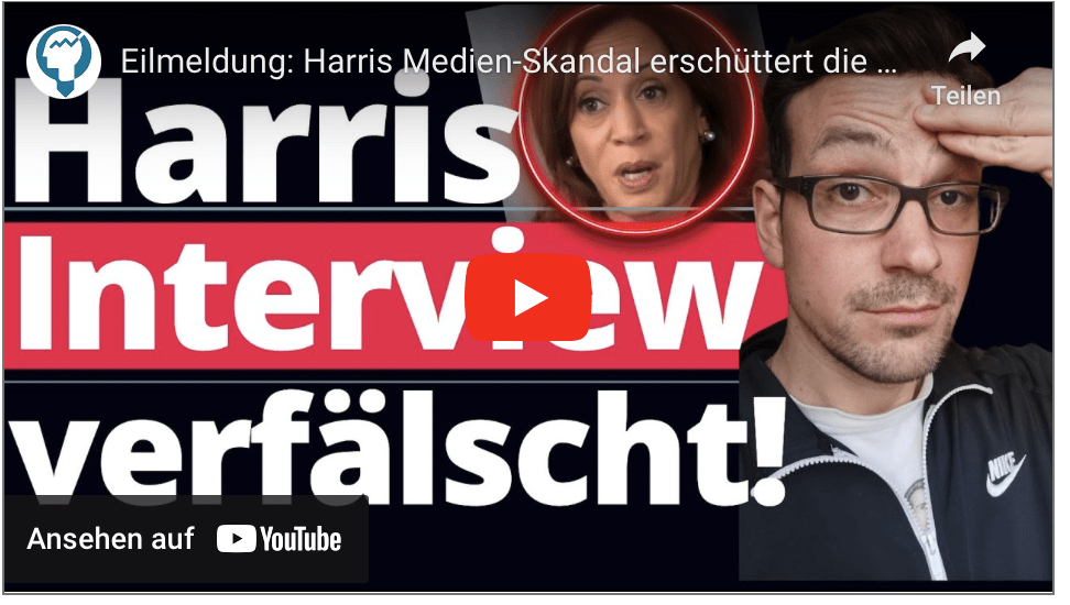 Eilmeldung: Harris Medien-Skandal erschüttert die USA!