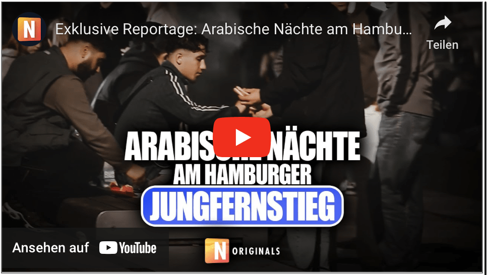 Exklusive Reportage: Arabische Nächte am Hamburger Jungfernstieg | NIUS Originals