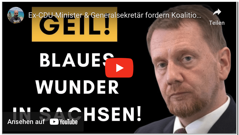 Ex-CDU-Minister & Generalsekretär fordern Koalition mit AfD!