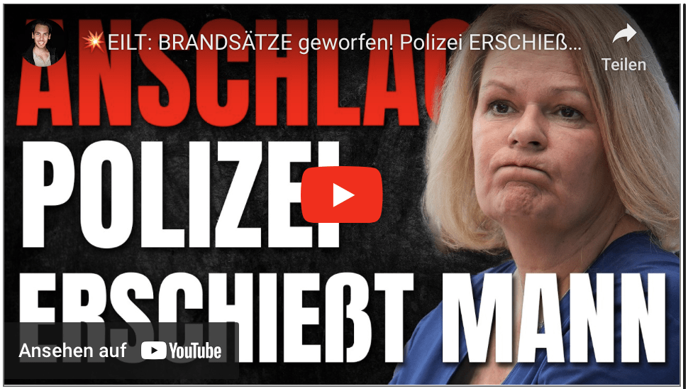 EILT: BRANDSÄTZE geworfen! Polizei ERSCHIEßT Mann!