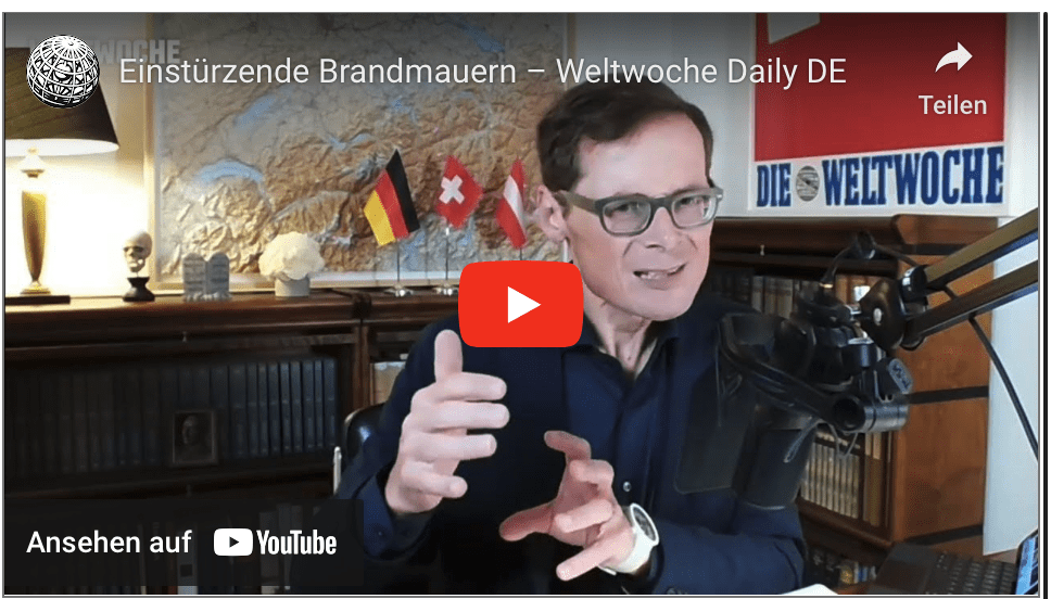 Einstürzende Brandmauern – Weltwoche Daily DE