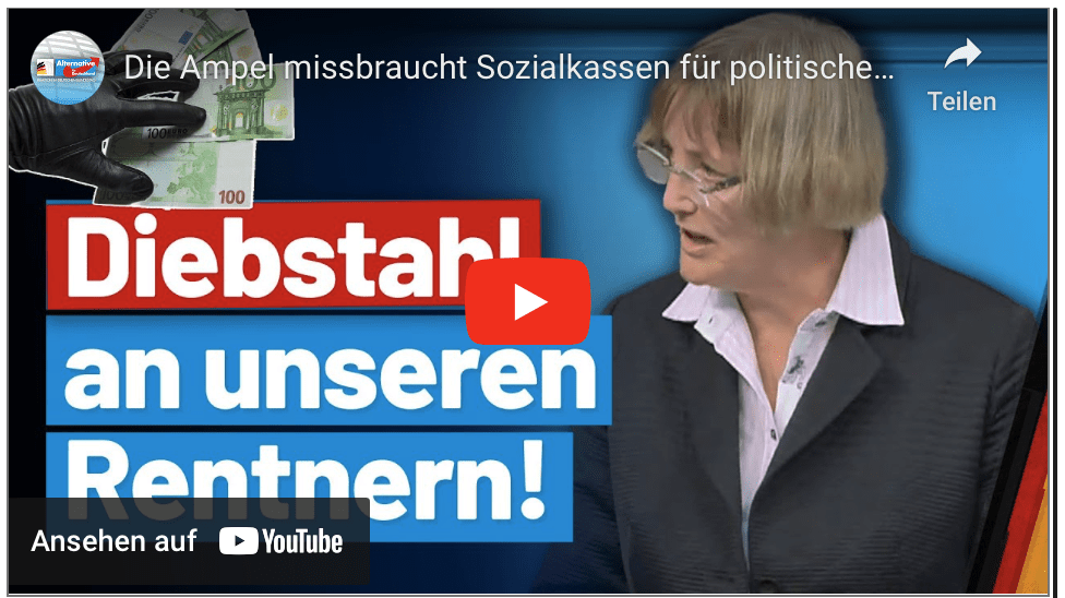 Die Ampel missbraucht Sozialkassen für politische Utopien! Gerrit Huy – AfD-Fraktion im Bundestag