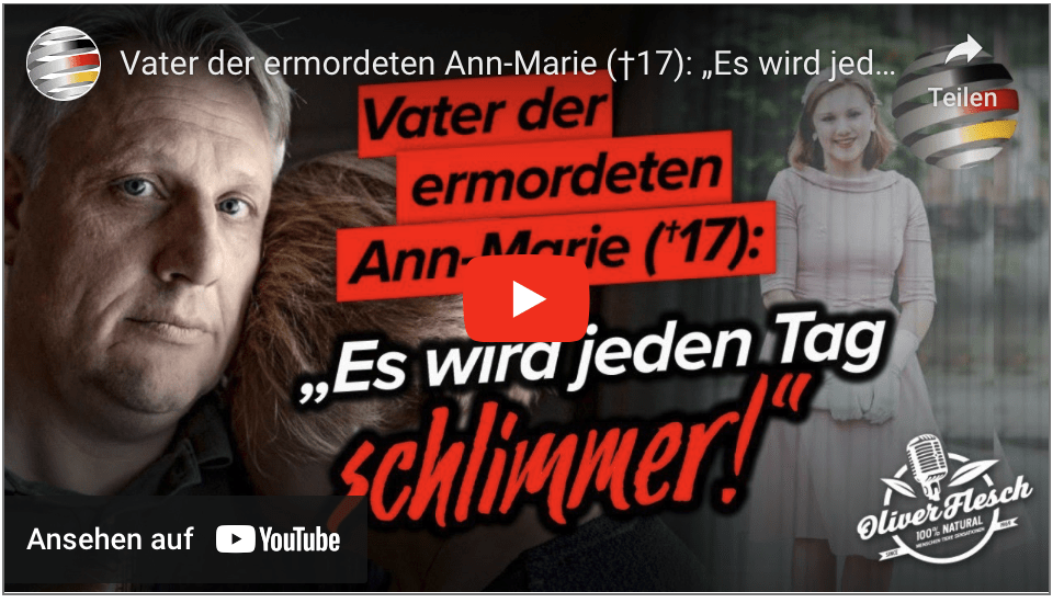 Vater der ermordeten Ann-Marie (†17): „Es wird jeden Tag schlimmer!“ | Exklusiv-Interview!
