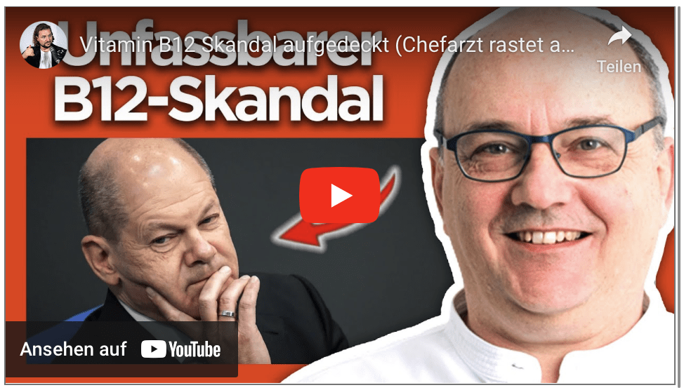 Vitamin B12 Skandal aufgedeckt (Chefarzt rastet aus)