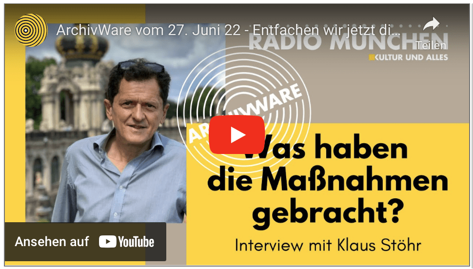 ArchivWare vom 27. Juni 22 – Entfachen wir jetzt die Flamme der Freihei – von Milosz Matuschek