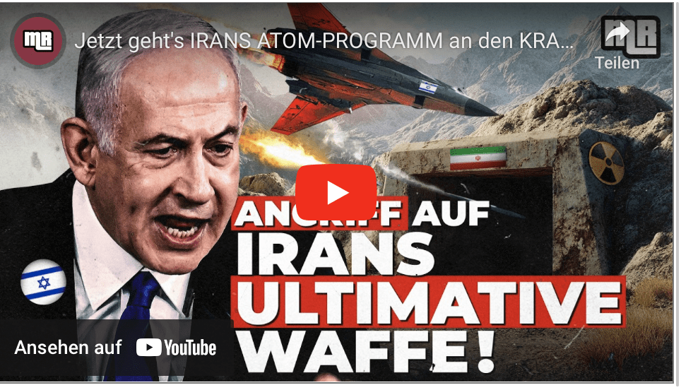 Jetzt geht’s IRANS ATOM-PROGRAMM an den KRAGEN!