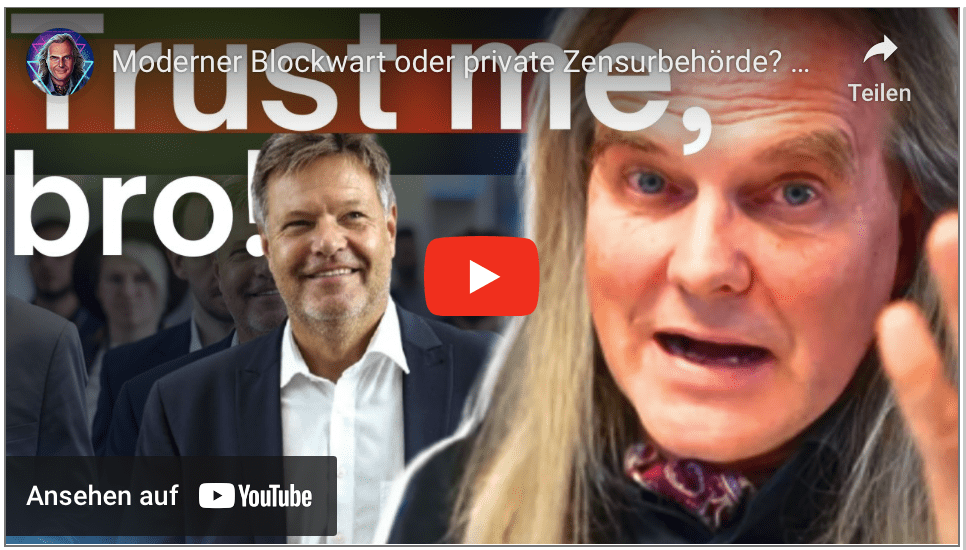 Moderner Blockwart oder private Zensurbehörde? Trusted Flagger | Prof. Dr. Christian Rieck
