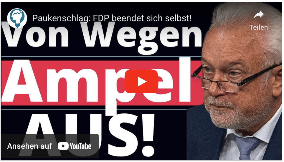 Paukenschlag: FDP beendet sich selbst!