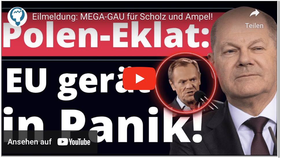 Eilmeldung: MEGA-GAU für Scholz und Ampel!