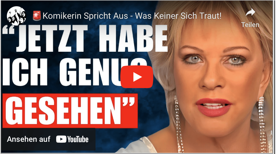 Komikerin Spricht Aus – Was Keiner Sich Traut!