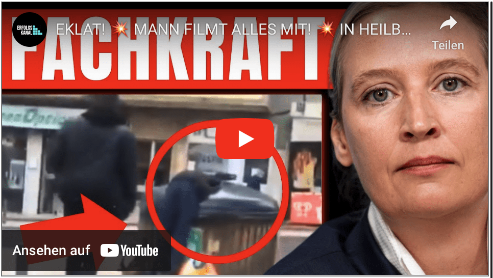 EKLAT!  MANN FILMT ALLES MIT!  IN HEILBRONN IST GERADE DIE HÖLLE LOS?!