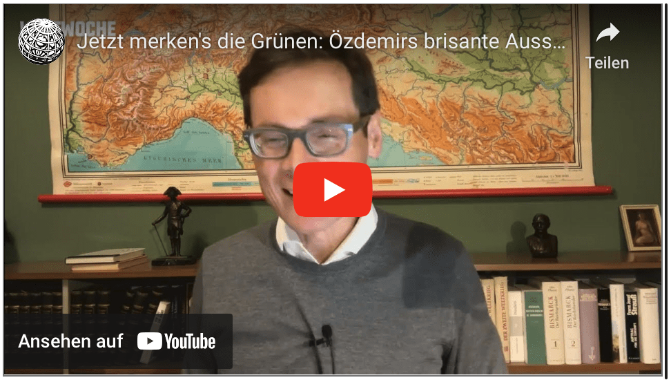 Jetzt merken’s die Grünen: Özdemirs brisante Aussagen über den Islam – Weltwoche Daily DE