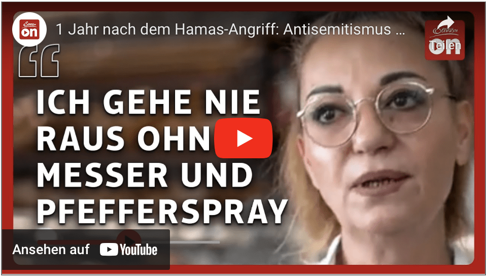 1 Jahr nach dem Hamas-Angriff: Antisemitismus wird sichtbarer | BLICKWECHSEL. Das Nachrichtenmagazin